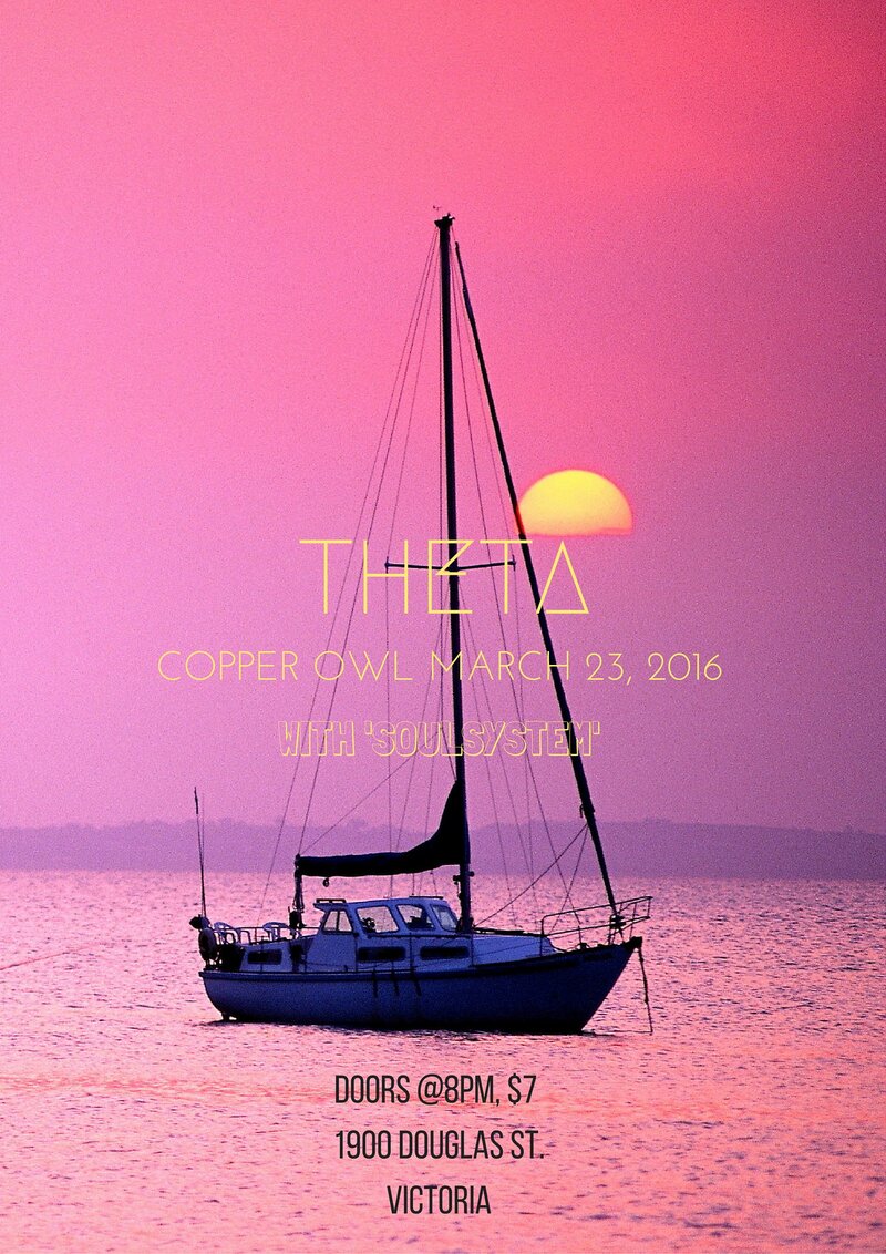 A night of unusual music with: Theta, Soulsystem @ Copper Owl Mar 23 2016 - May 6th @ Copper Owl