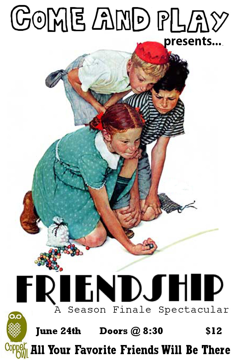 Come and Play with: Ryan Bangma @ Copper Owl Jun 24 2014 - Jun 10th @ Copper Owl