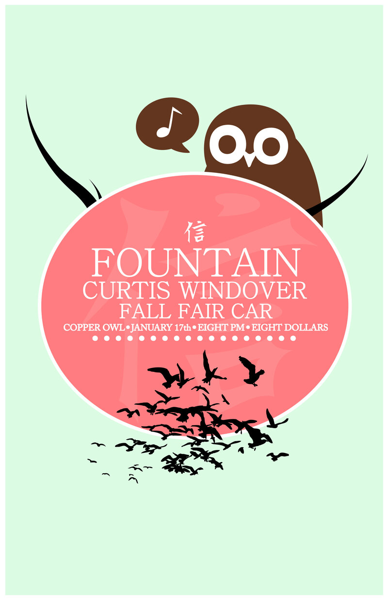 Curtis Windover, Fountain, Fall Fair Car @ Copper Owl Jan 17 2014 - May 1st @ Copper Owl