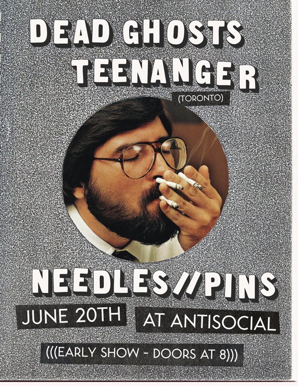 Teenanger, Dead Ghosts, Needles//Pins @ Antisocial Skateboard Shop - Jun 20, 2011