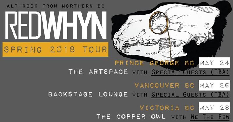 .: Redwhyn, We The Few @ Copper Owl May 28 2018 - Jun 6th @ Copper Owl