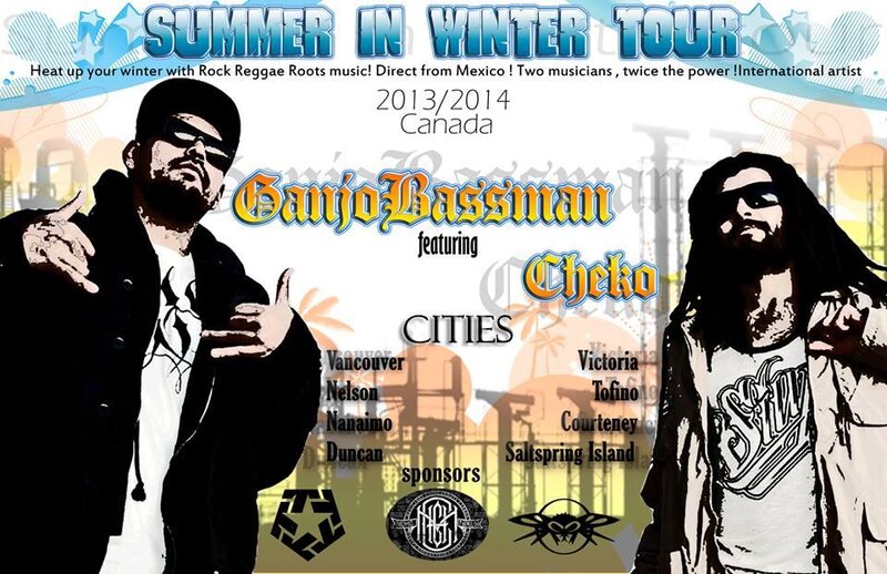 Rock Reggae Roots music from Mexico!: Ganjobassman, Cheko @ Logan's Pub Jan 9 2014 - May 8th @ Logan's Pub