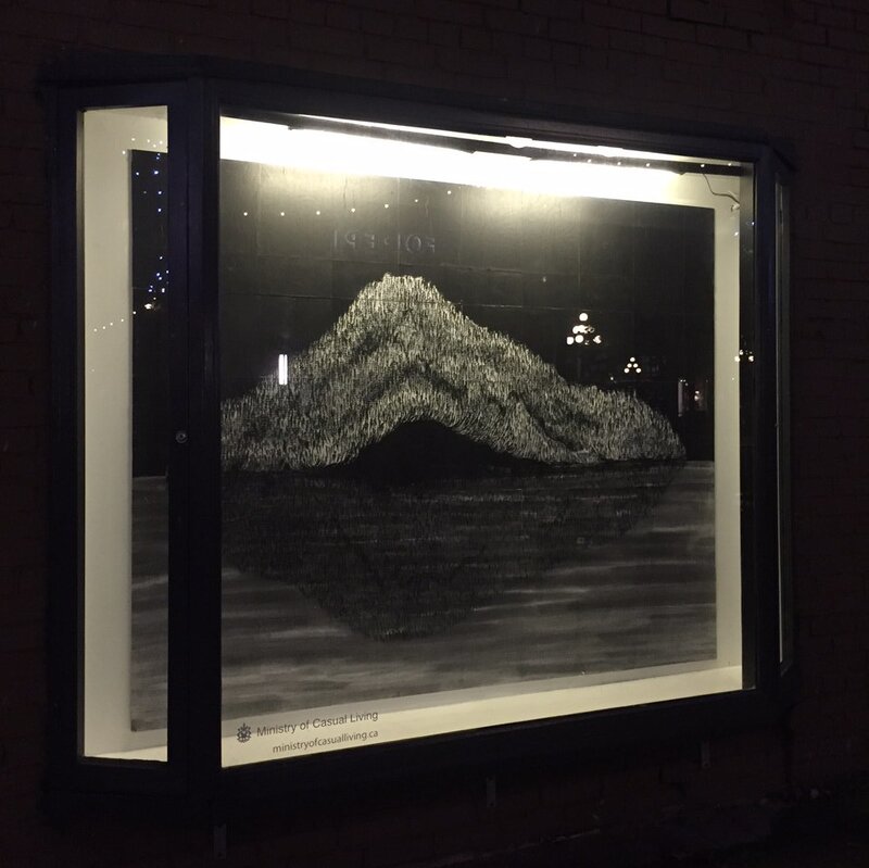 Island the Uplifts and Swallows: Sylvie Ringer @ Ministry of Casual Living Window Gallery Oct 23 2018 - Jun 3rd @ Ministry of Casual Living Window Gallery