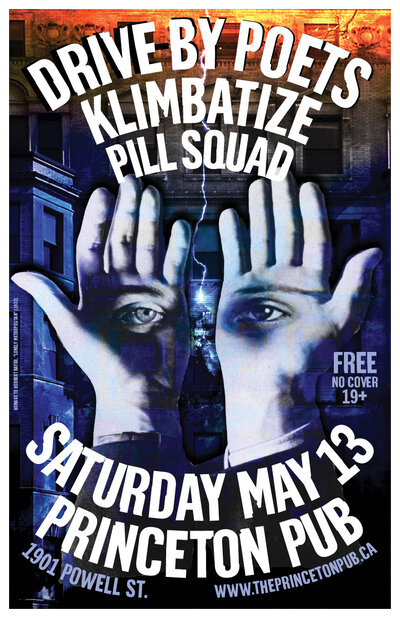 Drive By Poets, Klimbatize, Pill Squad @ Princeton Pub May 13 2017 - May 7th @ Princeton Pub