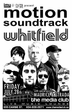 Motion Soundtrack, Whitfield, Maurice, Strada @ The Media Club Jul 28 2006 - May 6th @ The Media Club