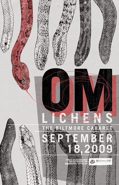 Om, Lichens, Erik Devereux @ The Biltmore Cabaret Sep 18 2009 - May 7th @ The Biltmore Cabaret