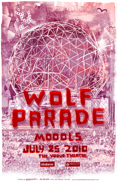 Wolf Parade, Moools @ The Vogue Theatre - Jul 25, 2010