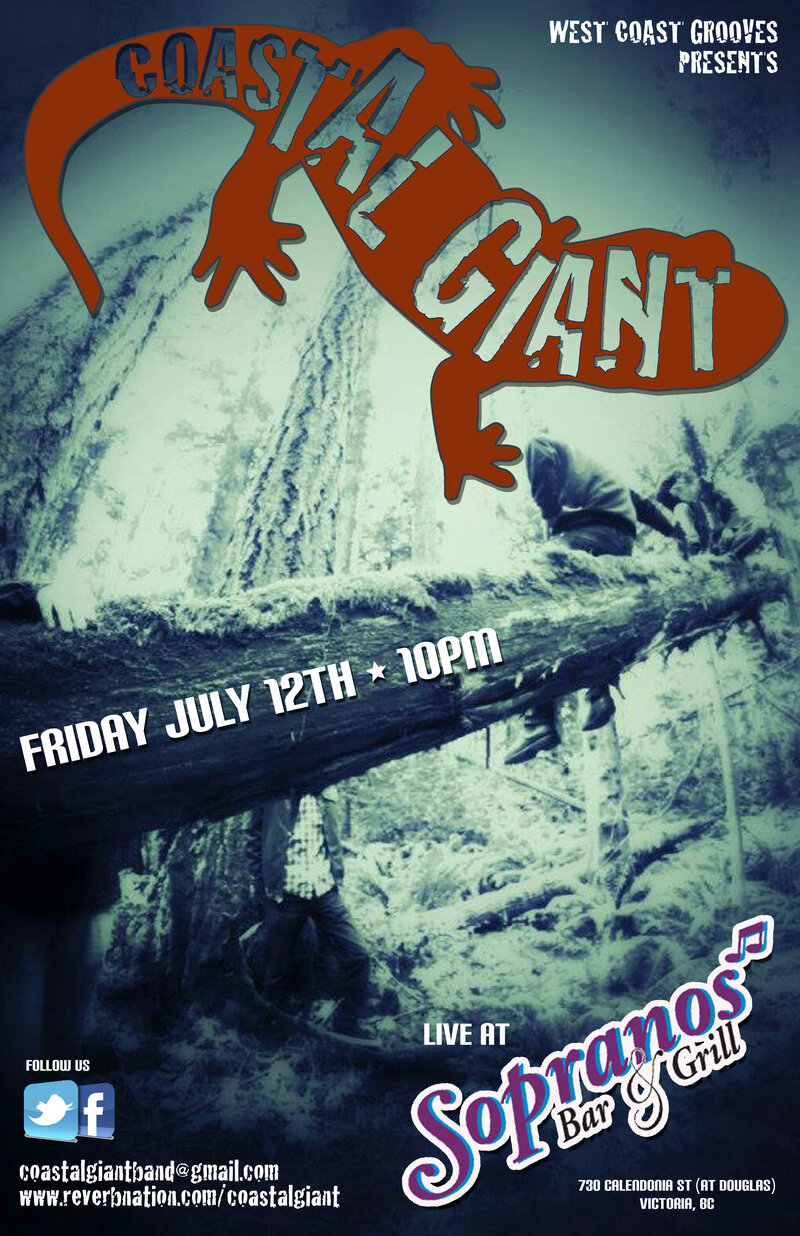 Coastal Giant @ Soprano's Jul 12 2013 - May 12th @ Soprano's