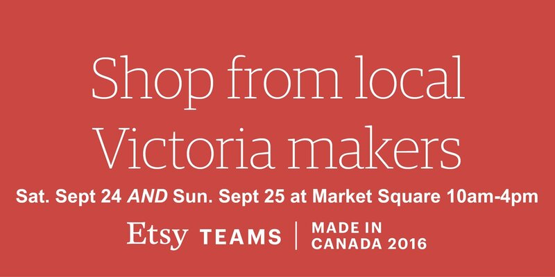 Etsy Made in Canada Market @ Market Square Sep 25 2016 - May 7th @ Market Square