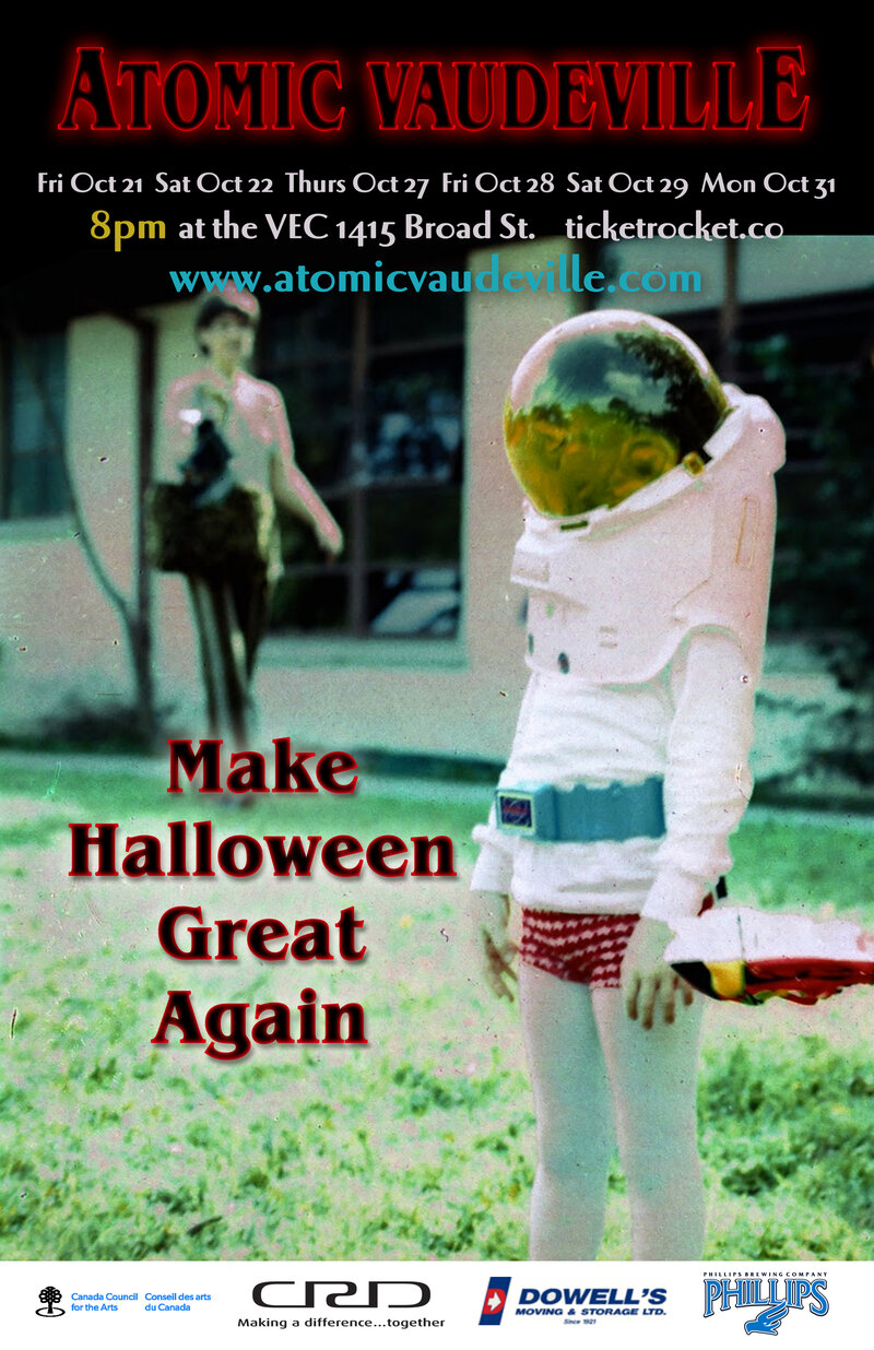 Make Halloween Great Again: Atomic Vaudeville (Cabaret Series) @ Victoria Event Centre Oct 29 2016 - May 1st @ Victoria Event Centre