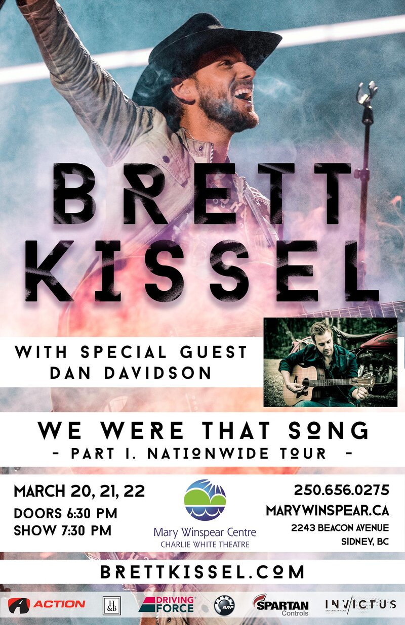 We Were That Song Tour: Brett Kissel, Dan Davidson @ Mary Winspear Centre Mar 22 2018 - May 2nd @ Mary Winspear Centre