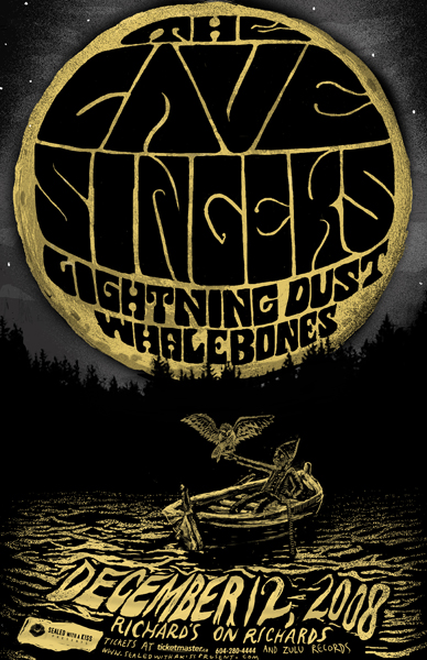 The Cave Singers, Lightning Dust, Whalebones @ Richard's On Richards Dec 12 2008 - May 8th @ Richard's On Richards