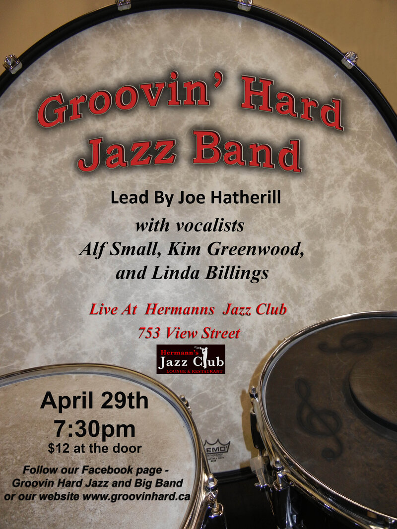 Groovin Hard Jazz Band: Groovin Hard Jazz Band @ Hermann's Jazz Club Apr 29 2015 - May 16th @ Hermann's Jazz Club