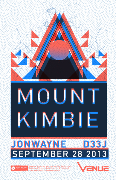 Mount Kimbie, Jonwayne, D33J @ Venue Dec 31 1969 - May 12th @ Venue