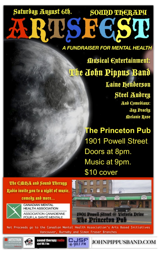 The John Pippus Band, Steel Audrey, Laine Henderson @ Princeton Pub Aug 6 2011 - May 7th @ Princeton Pub