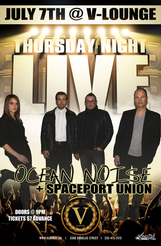 Ocean Noise, Spaceport Union @ V-lounge Jul 7 2011 - May 6th @ V-lounge