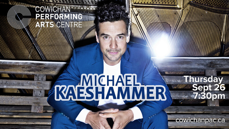 Michael Kaeshammer @ Cowichan Performing Arts Centre Sep 26 2019 - Jun 4th @ Cowichan Performing Arts Centre
