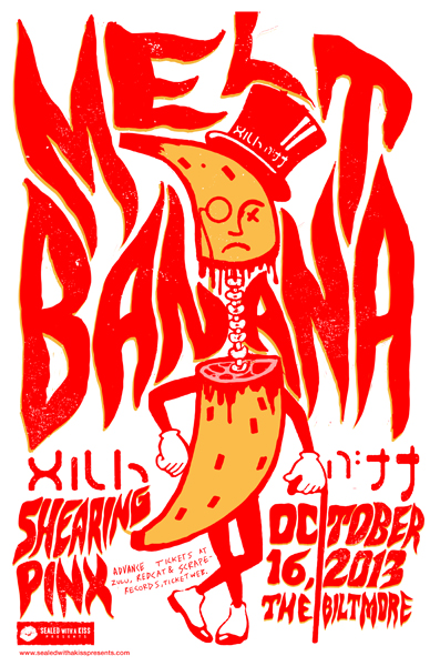 Melt Banana, Shearing Pinx  @ The Biltmore Cabaret Oct 16 2013 - May 11th @ The Biltmore Cabaret