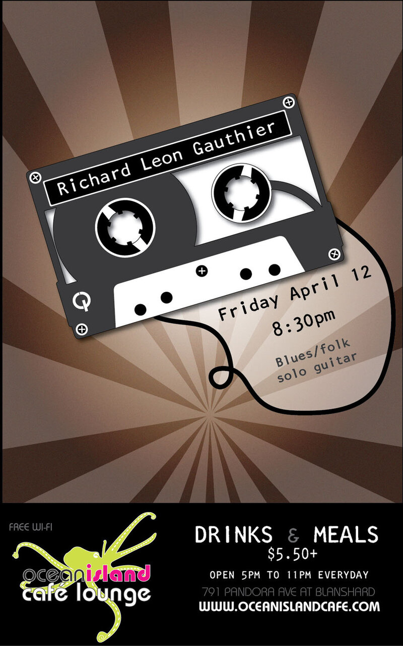 Richard Leon Gauthier @ Ocean Island Lounge Apr 12 2013 - Jun 13th @ Ocean Island Lounge