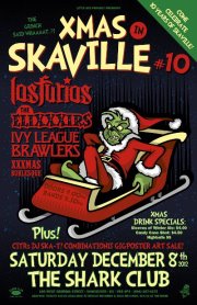 Xmas in Skaville #10: Los Furios, The EliXXXirs, Dj Ska-t, Ivy League Brawlers, HHH acoustic @ Shark Club Dec 8 2012 - May 6th @ Shark Club