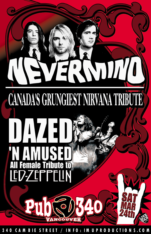 Nevermind, Dazed n Amused @ Pub 340 Mar 24 2018 - May 6th @ Pub 340