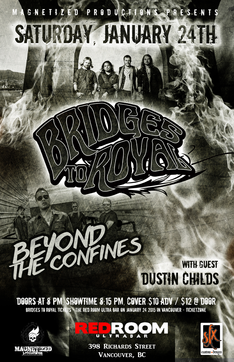 Bridges to Royal, Beyond the Confines, DUSTIN CHILDS @ The Red Room Jan 24 2015 - May 7th @ The Red Room