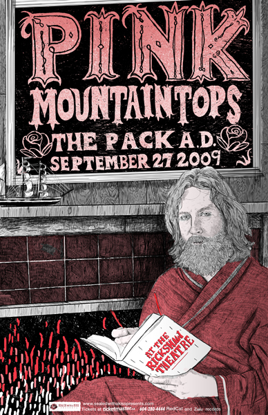 Pink Mountaintops, The Pack A.D. @ Rickshaw Theatre Sep 27 2009 - May 8th @ Rickshaw Theatre