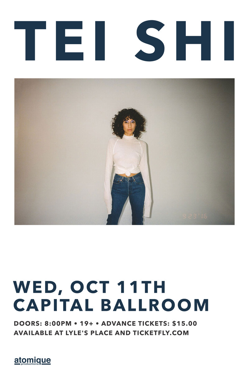 Tei Shi, Dizzy @ Capital Ballroom - Oct 11, 2017