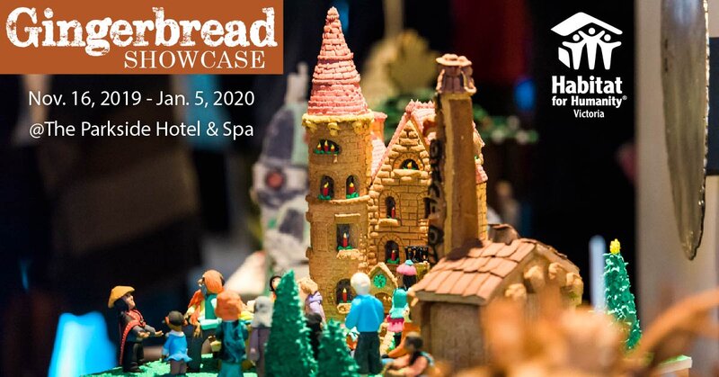 11th Annual Gingerbread Showcase @ The Parkside Hotel & Spa - Nov 16, 2019