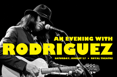 Rodriguez, Arum Rae @ Royal Theatre Aug 26 2016 - May 8th @ Royal Theatre