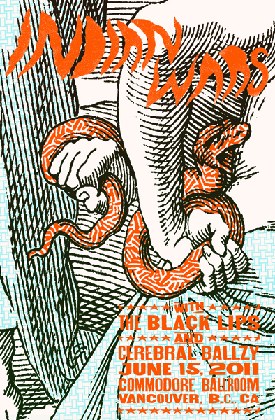 The Black Lips, Cerebral Ballzy, Indian Wars @ Rickshaw Theatre Jun 15 2011 - May 8th @ Rickshaw Theatre