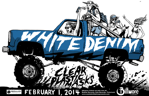 White Denim, Clear Plastic Masks @ The Biltmore Cabaret Dec 31 1969 - May 6th @ The Biltmore Cabaret
