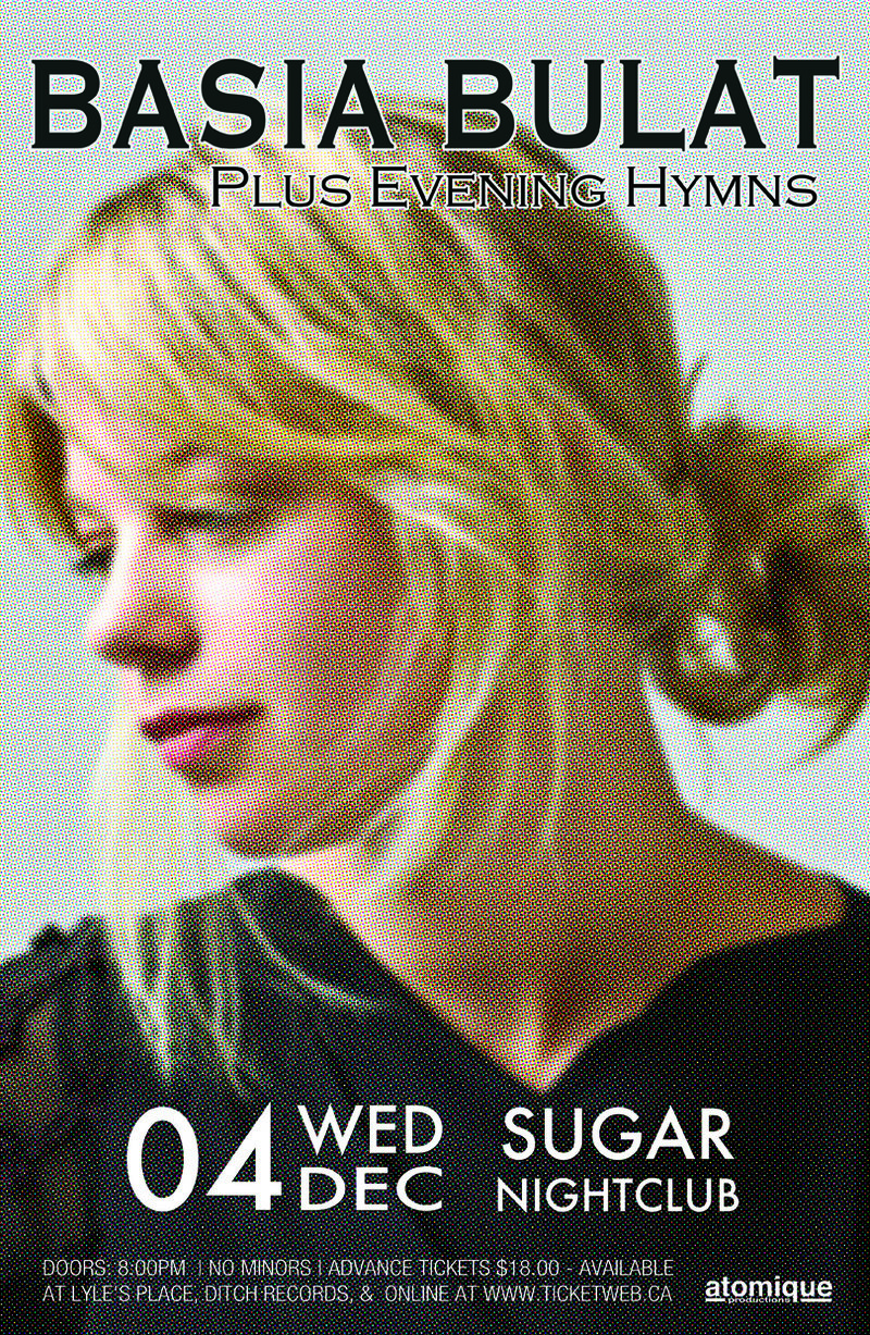 Basia Bulat, Evening Hymns @ Capital Ballroom - Dec 04, 2013