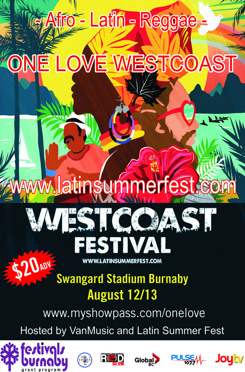 One Love Westcoast VIP Concert: Antidoping Banda, Ku J, Sentiments Portland, Guests @ Rickshaw Theatre Aug 11 2017 - May 6th @ Rickshaw Theatre
