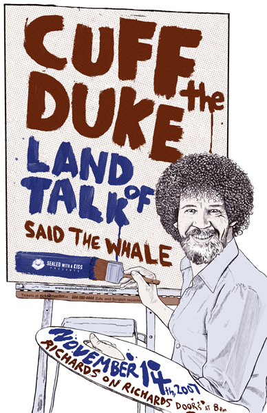 Cuff The Duke, Land of Talk, Said the Whale @ Richard's On Richards Nov 14 2007 - Apr 30th @ Richard's On Richards