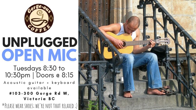 Unplugged Open Mic @ Gorge-ous Coffee Sep 10 2019 - Jun 5th @ Gorge-ous Coffee