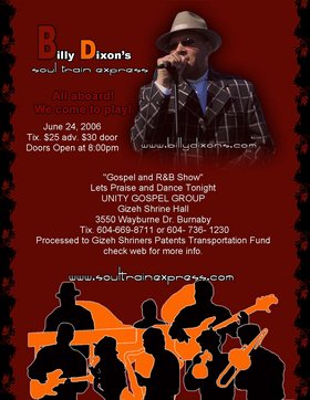 Billy Dixon's Soul Train Express @ Shriner's Hall - Jun 24, 2006
