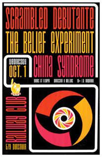 Scrambled Debutante, The Belief Experiment, China Syndrome @ Railway Club Oct 1 2014 - May 14th @ Railway Club