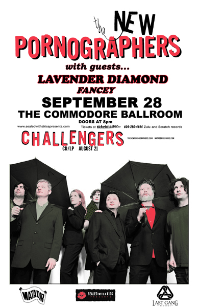 The New Pornographers, Lavender Diamond, Fancey @ The Commodore Ballroom Sep 28 2007 - May 8th @ The Commodore Ballroom