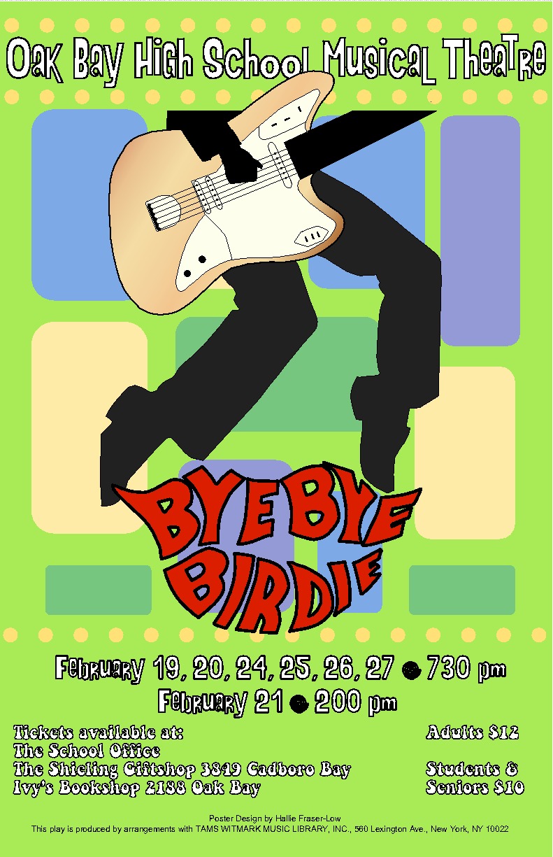 Bye Bye Birdie! @ Dave Dunnet Theatre  Feb 19 2016 - Jun 7th @ Dave Dunnet Theatre 