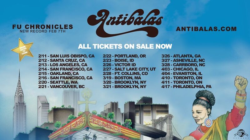 Antibalas @ Rickshaw Theatre Feb 21 2020 - May 5th @ Rickshaw Theatre
