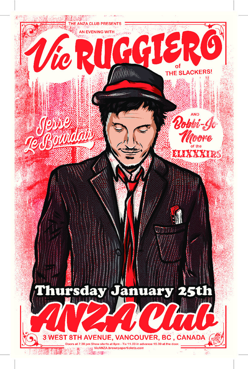 Travelling in on a train from New York City: Vic Ruggiero, Jesse LeBourdais, Bobbi-Jo Moore @ The Anza Club Jan 25 2018 - May 11th @ The Anza Club