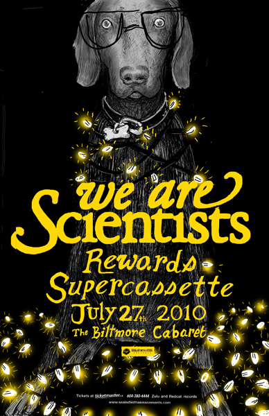 We Are Scientists, Rewards, Supercassette @ The Biltmore Cabaret Jul 27 2010 - May 6th @ The Biltmore Cabaret