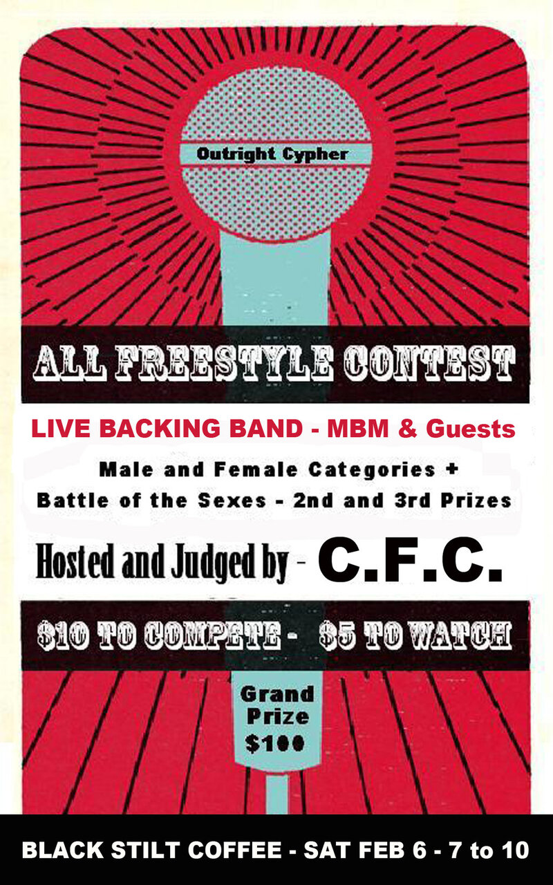 Freestyle Challenge @ Black Stilt Coffee House Feb 6 2010 - May 6th @ Black Stilt Coffee House