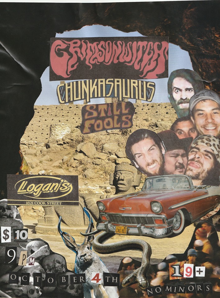 Album Release Party: Crimson Witch, Chunkasaurus, Still Fools @ Logan's Pub Oct 4 2019 - May 13th @ Logan's Pub