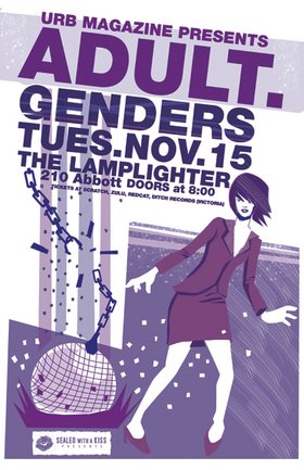 URB Magazine presents: Adult., Genders @ The Lamplighter Nov 15 2005 - Jun 21st @ The Lamplighter