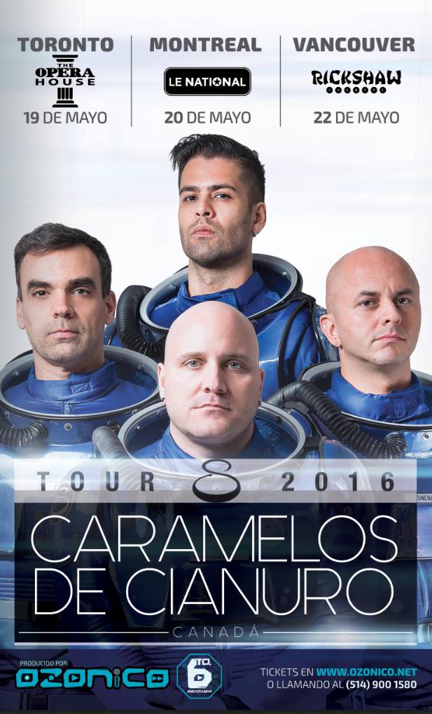 Caramelos de Cianuro US/Canada Tour 2016: Caramelos de Cianuro, Caracas @ Rickshaw Theatre Oct 3 2016 - May 8th @ Rickshaw Theatre