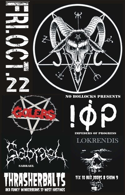 The Golers, IMPEDERS OF PROGRESS, Sabrael, LOKENDRIS @ Funky Winker Beans Oct 22 2010 - May 8th @ Funky Winker Beans