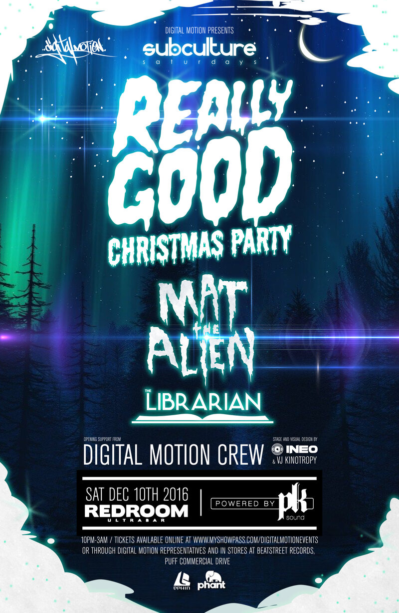 Mat the Alien, The Librarian @ The Red Room Dec 10 2016 - May 7th @ The Red Room