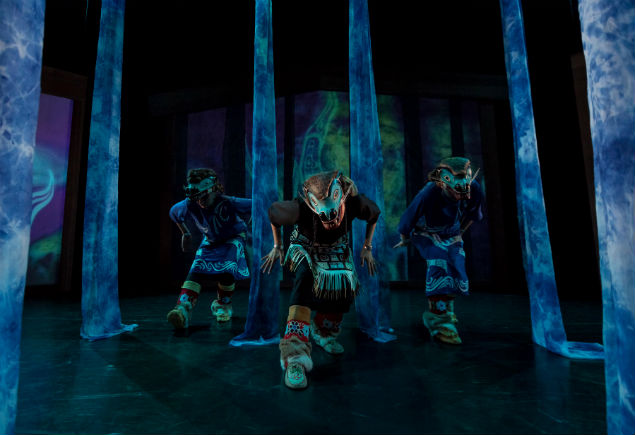Dancers of Damelahamid in Flicker @ McPherson Playhouse Jan 19 2018 - Jun 6th @ McPherson Playhouse